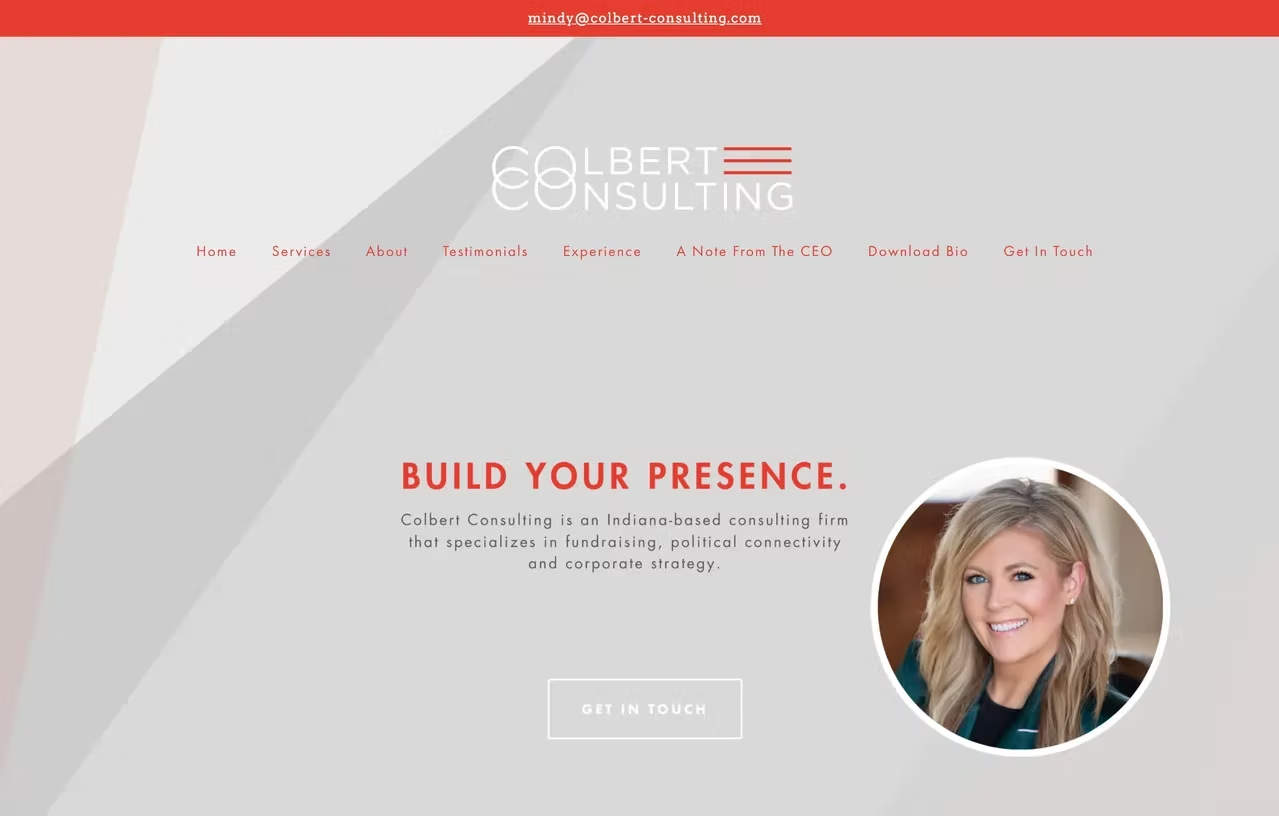 Colbert Consulting, A consultant stopped competing on price.